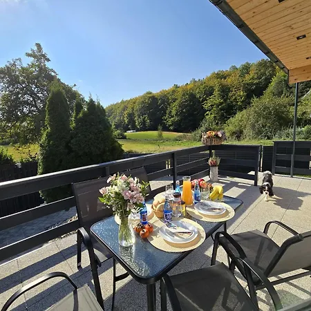Kaszubska Kryjowka - Komfortowy 8 Osobowy W Sercu Kaszub - Jacuzzi, Sauna, Rowerek Wodny, Jezioro, Las, Salon Gier! * Suleczyno