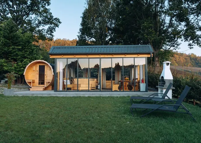 Σπίτι διακοπών Kaszubska Kryjowka - Komfortowy 8 Osobowy W Sercu Kaszub - Jacuzzi, Sauna, Rowerek Wodny, Jezioro, Las, Salon Gier! Sulęczyno