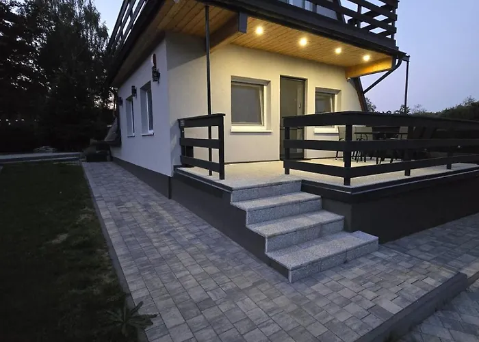 Σπίτι διακοπών Kaszubska Kryjowka - Komfortowy 8 Osobowy W Sercu Kaszub - Jacuzzi, Sauna, Rowerek Wodny, Jezioro, Las, Salon Gier!