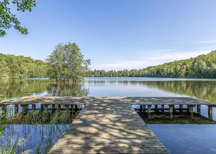 Kaszubska Kryjowka - Komfortowy 8 Osobowy W Sercu Kaszub - Jacuzzi, Sauna, Rowerek Wodny, Jezioro, Las, Salon Gier! *