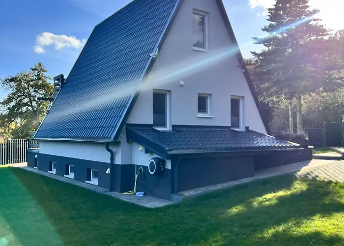 Σπίτι διακοπών Kaszubska Kryjowka - Komfortowy 8 Osobowy W Sercu Kaszub - Jacuzzi, Sauna, Rowerek Wodny, Jezioro, Las, Salon Gier! *